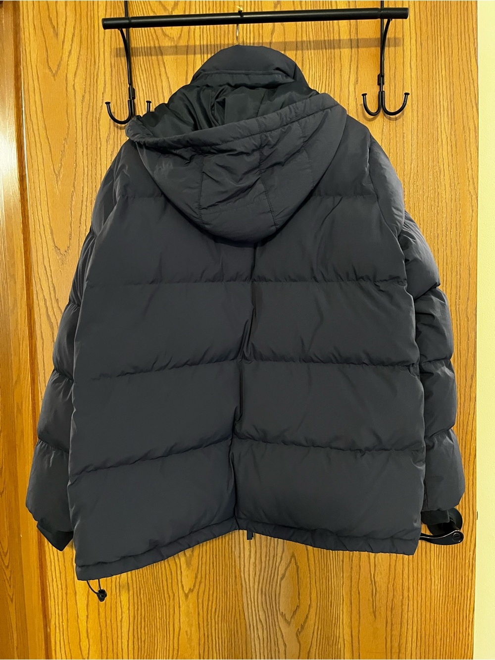 NWOT Lands' End Women's Max 600 Down Puffer Jacket Black M 10-12 - Picture 3 of 5